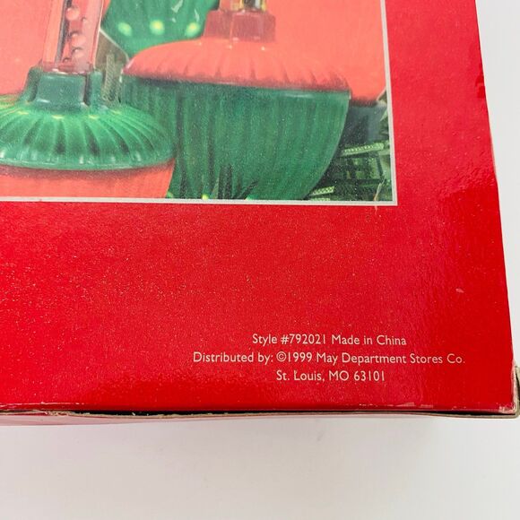 Holiday Christmas Home Decor 7 Multi Bubble Light set Home for the Holidays 11ft - Picture 8 of 9